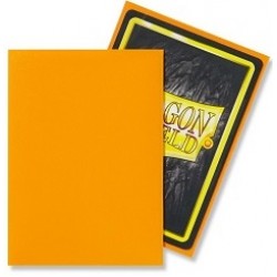 Dragon Shield Standard Card Sleeves Matte Orange (100) Standard Size Card Sleeves
